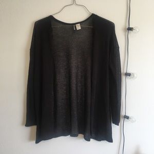 Divided H&M Black Cardigan